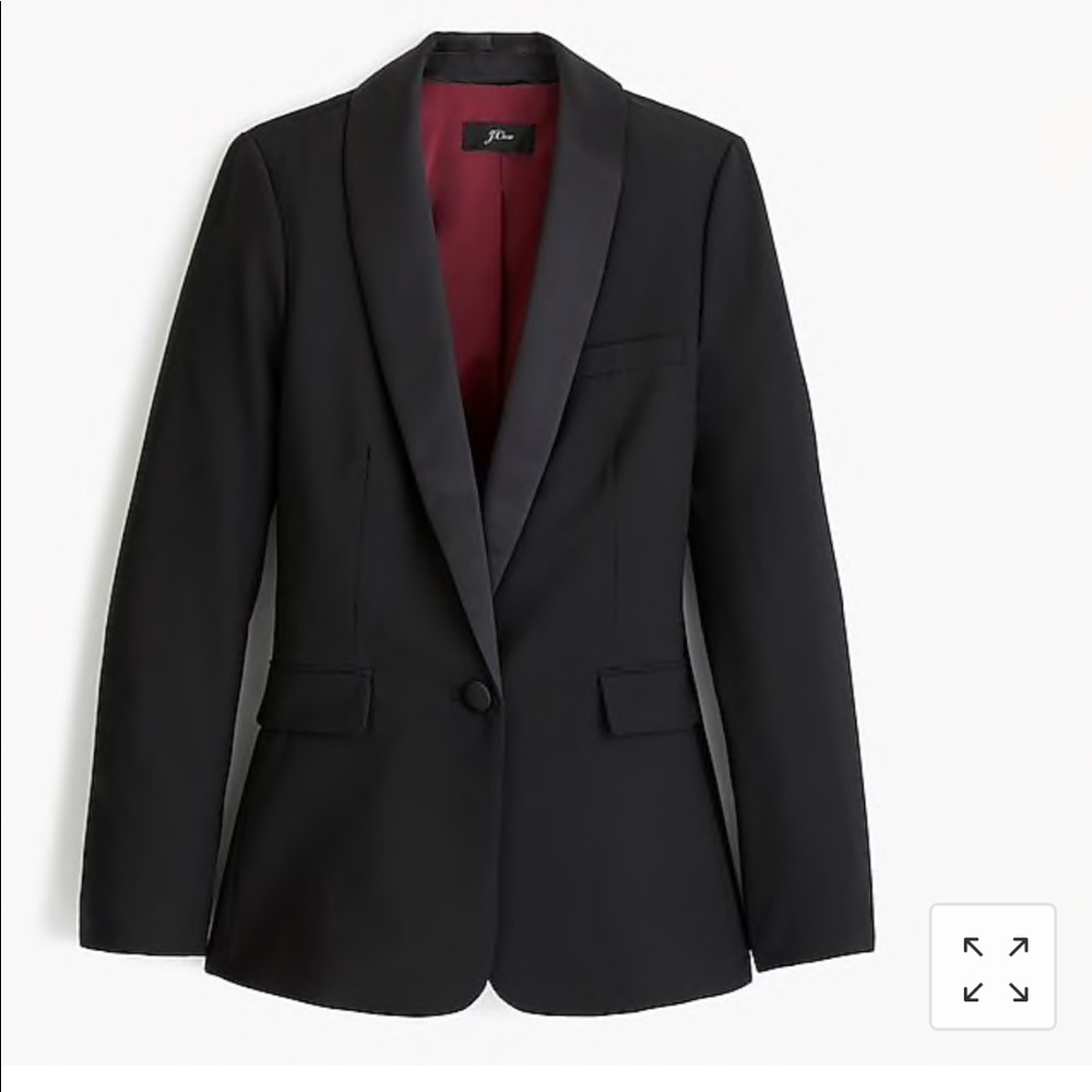 NWT J. Crew Tuxedo Blazer
